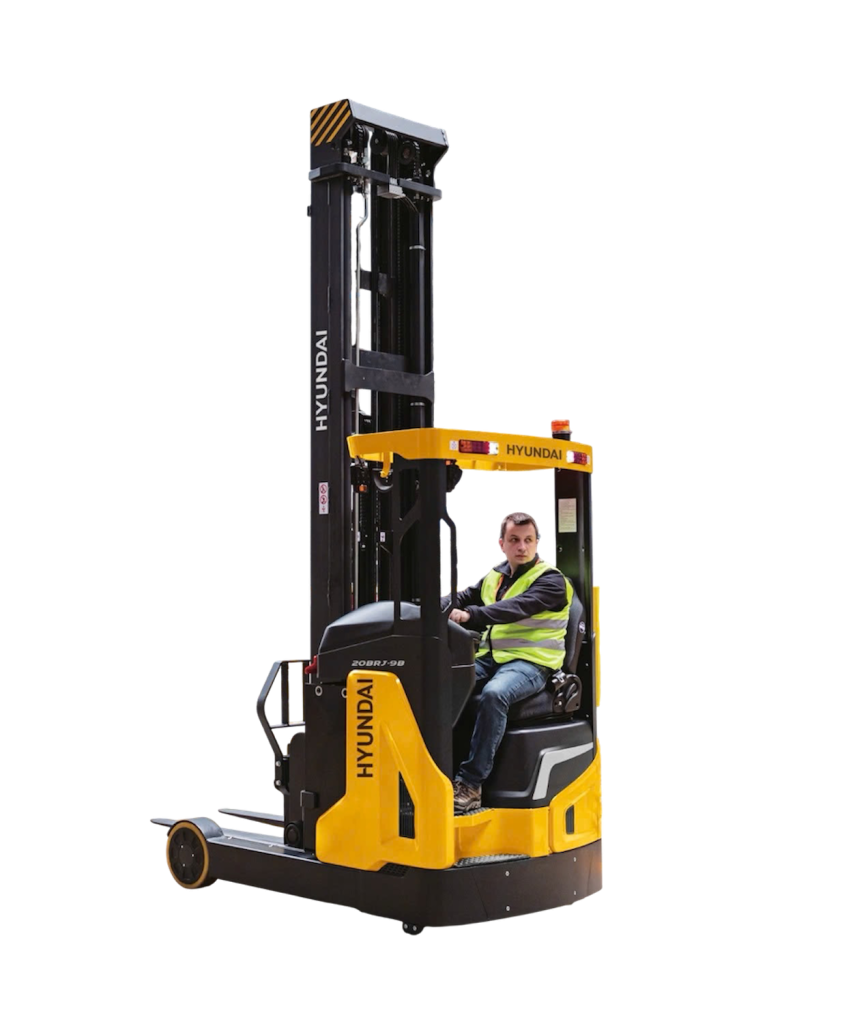 Xe nâng Reach Truck ngồi lái