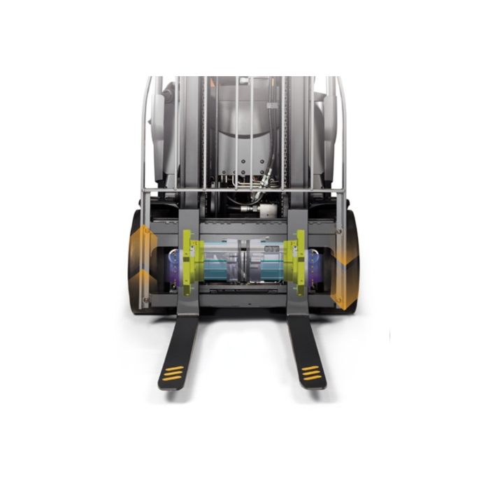 Motor đôi xe nâng điện Crown ngồi lái