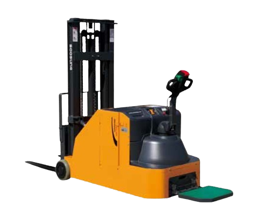 Xe nâng điện đứng lái 1 tấn