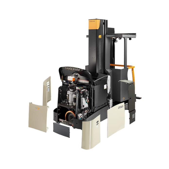Khoang động cơ xe nâng TSP Man Up Crown Mỹ