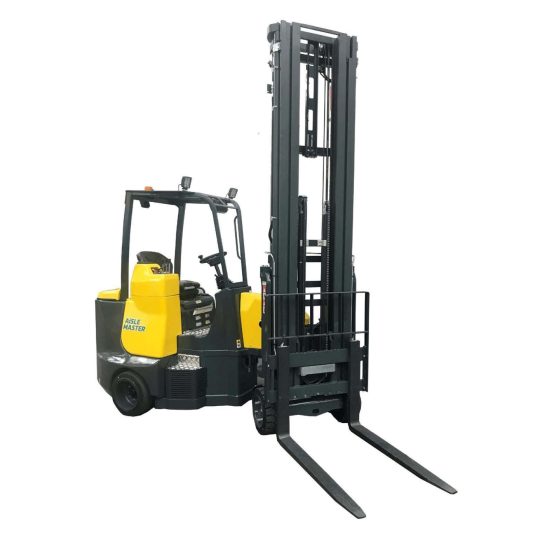 Xe nâng điện khớp nối VNA Combilift Aisle Master hành lang di chuyển 1,6m nâng cao 15m
