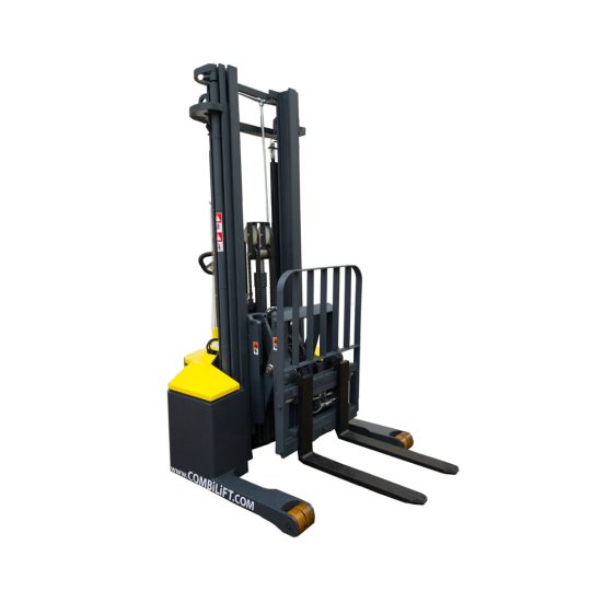 Xe nâng điện dắt lái hành lang hẹp Combi WR chiều cao nâng lớn 6,6m