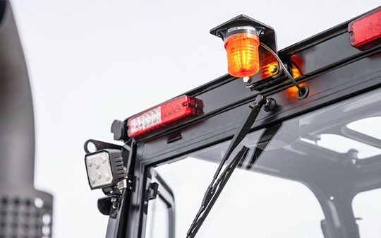 Đèn cảnh báo cho xe nâng phù hợp với các loại xe nâng dầu xe nâng điện và xăng gas