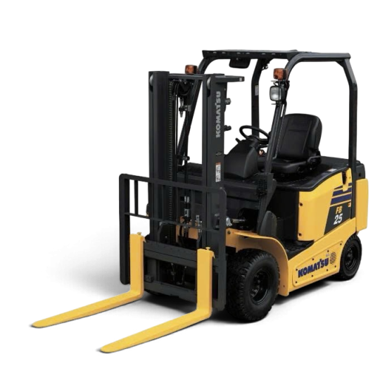 Xe nâng điện Komatsu 2,5 tấn