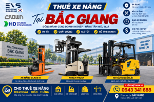 Cho thuê xe nâng ở Bắc Giang