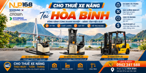 Thuê xe nâng mới tại Hoà Bình