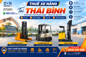 Thuê xe nâng tại Thái Bình